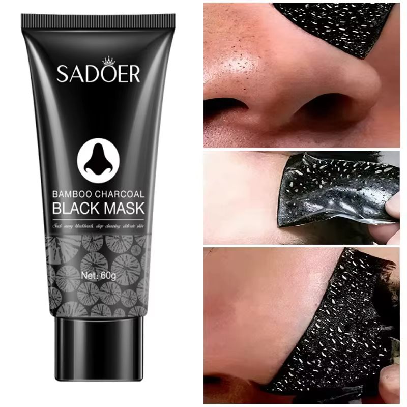 Masque anti-points noirs au charbon de bambou