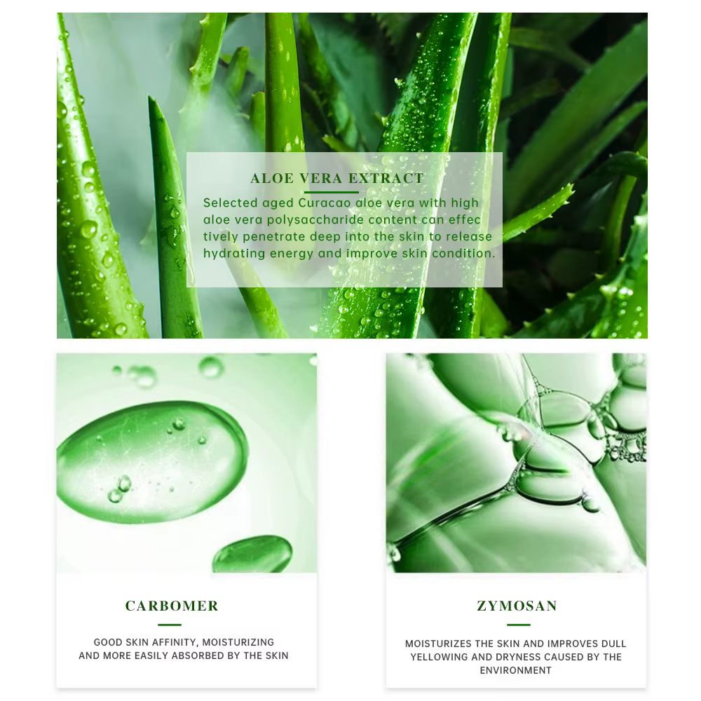 Gel hydratant à l'aloe Vera