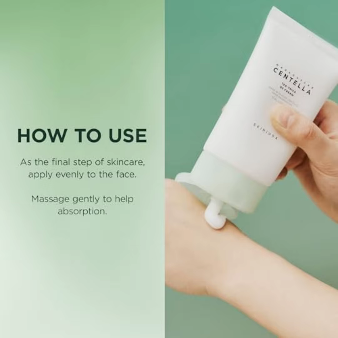 Crème hydratante pour le visage SKIN1004 Tea-Trica BS à la Centella Asiatica