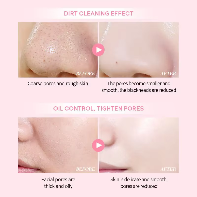 Laikou Sakura masque de boue nettoyage en profondeur contrôle de l'huile équilibre antioxydant rétrécissement des Pores