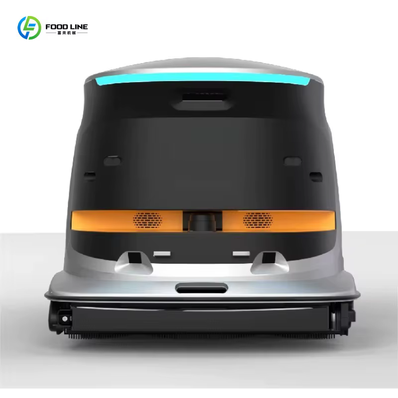 Robot de nettoyage commercial de haute technologie personnalisé, ultra silencieux, avec système d'évitement d'obstacles, solution complète de nettoyage et de désinfection
