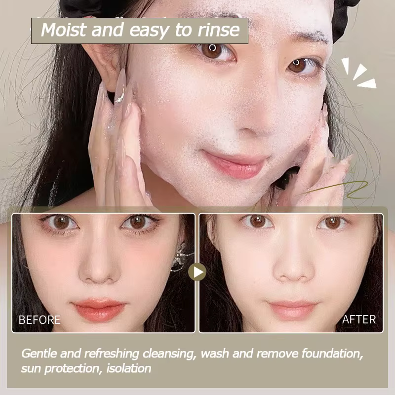 Nettoyant visage, huile nettoyante