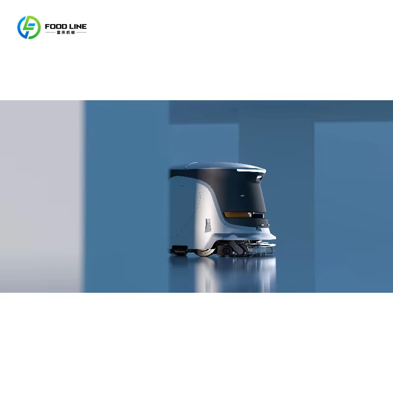 Robot de nettoyage commercial de haute technologie personnalisé, ultra silencieux, avec système d'évitement d'obstacles, solution complète de nettoyage et de désinfection