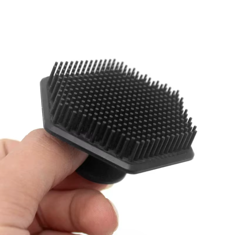 Brosse de nettoyage du visage en Silicone givré