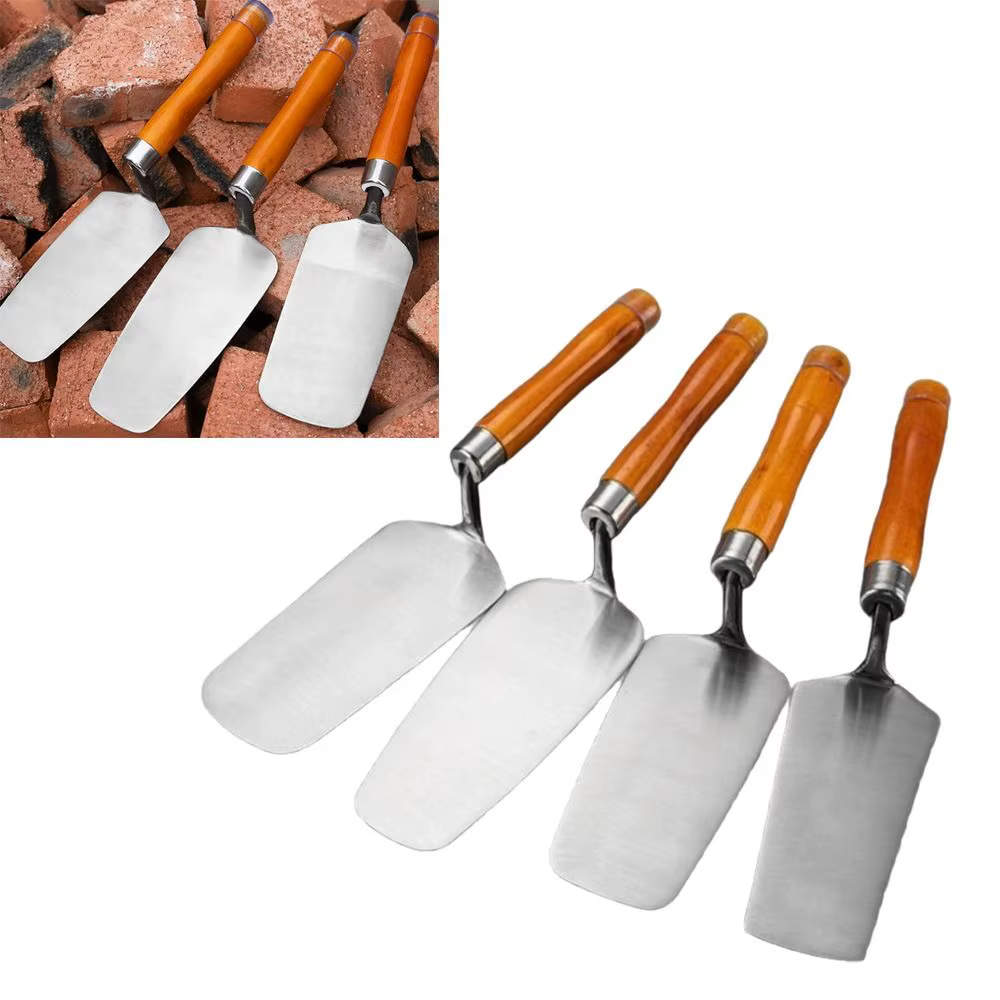 Raclette à papier peint pour finition béton, professionnelle et efficace, pour racler le ciment, truelle de bordure, poignée confortable, pour le plâtrage