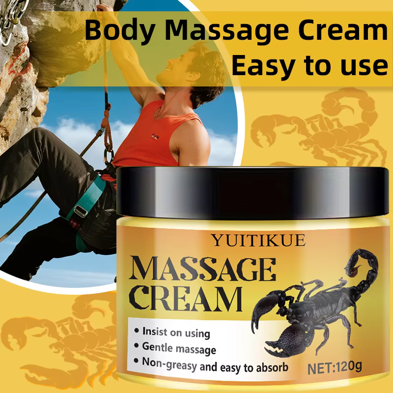120 g de crème de massage · Utilisation consistant avec un massage doux