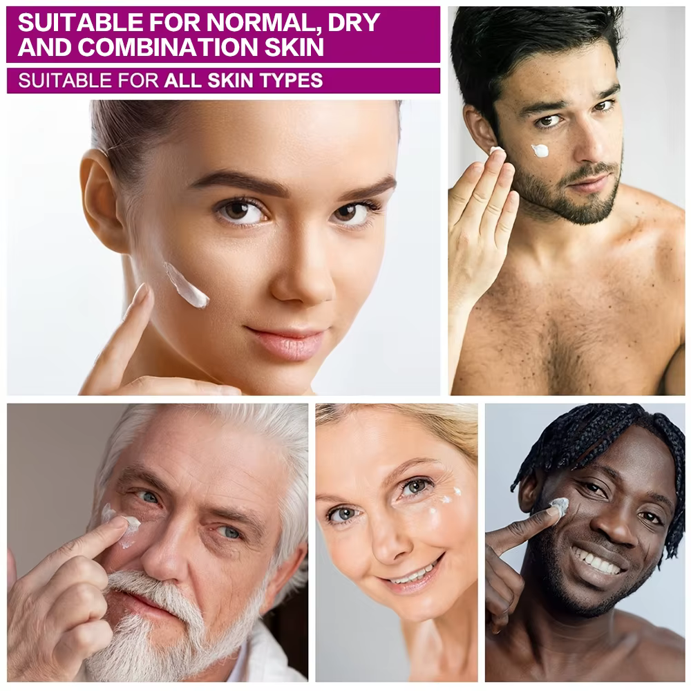 SUYARUN Crème visage anti-âge au rétinol Resveratrol - Hydratant de nuit pour les rides