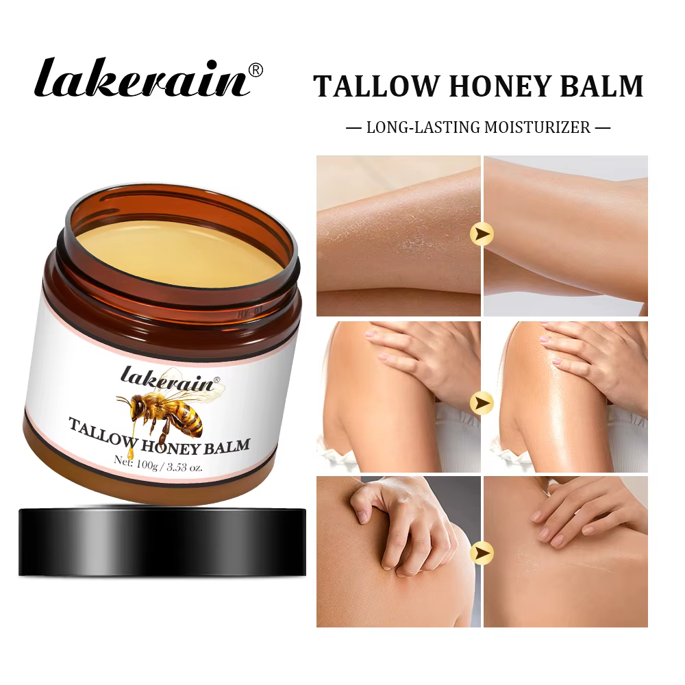 Baume au miel Tallow spécifiquement pour sécheresse et démangeaisons peau hydratante boeuf