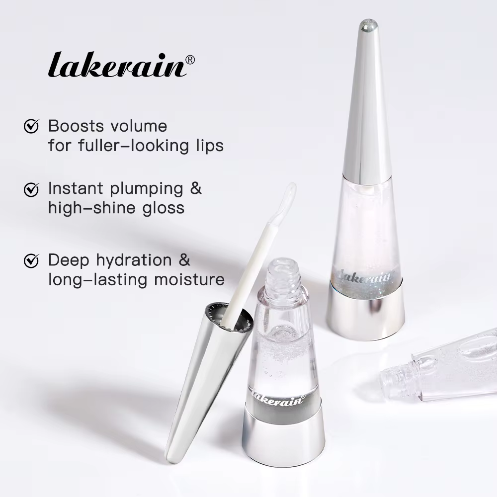 Lakerain lèvres plus dodues hydratation profonde nutrition longue durée haute brillance brillant finition volumineuse