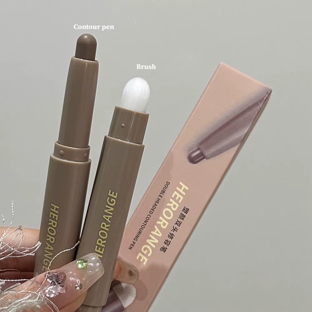 HERORANGE Stylo contour double extrémité pour contour