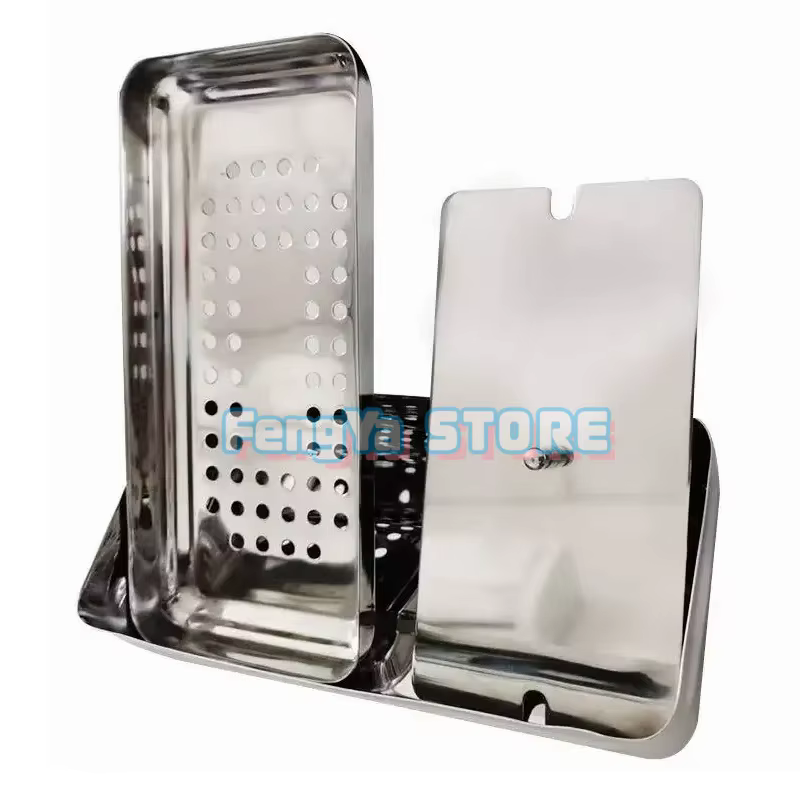 1 Ensemble de Boîtes PRF GRF Dentaires en Acier Inoxydable pour Plaques d'Implants, Boîte de Fibrine Riche, Boîte PRF Odontologie, Boîte PRF pour Implants Dentaires
