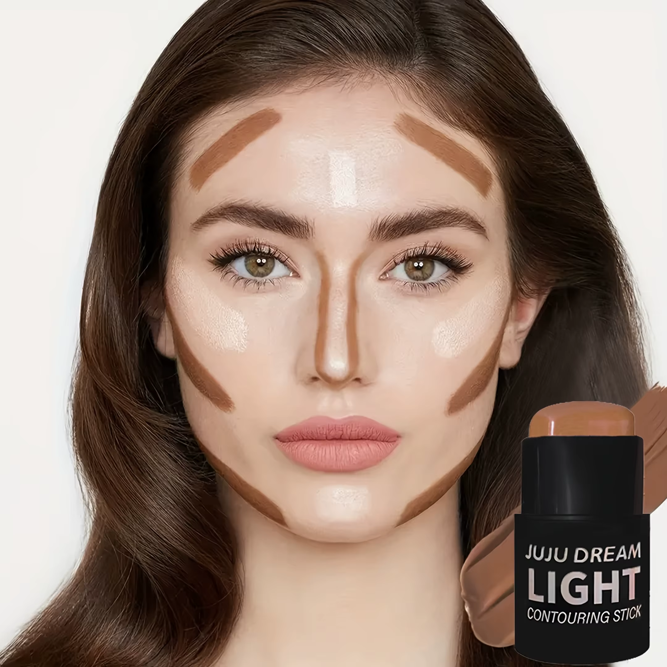 Bâton de contour longue durée : bronzant mat