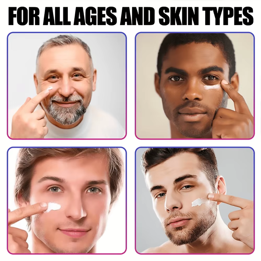 Crème anti-rides pour homme