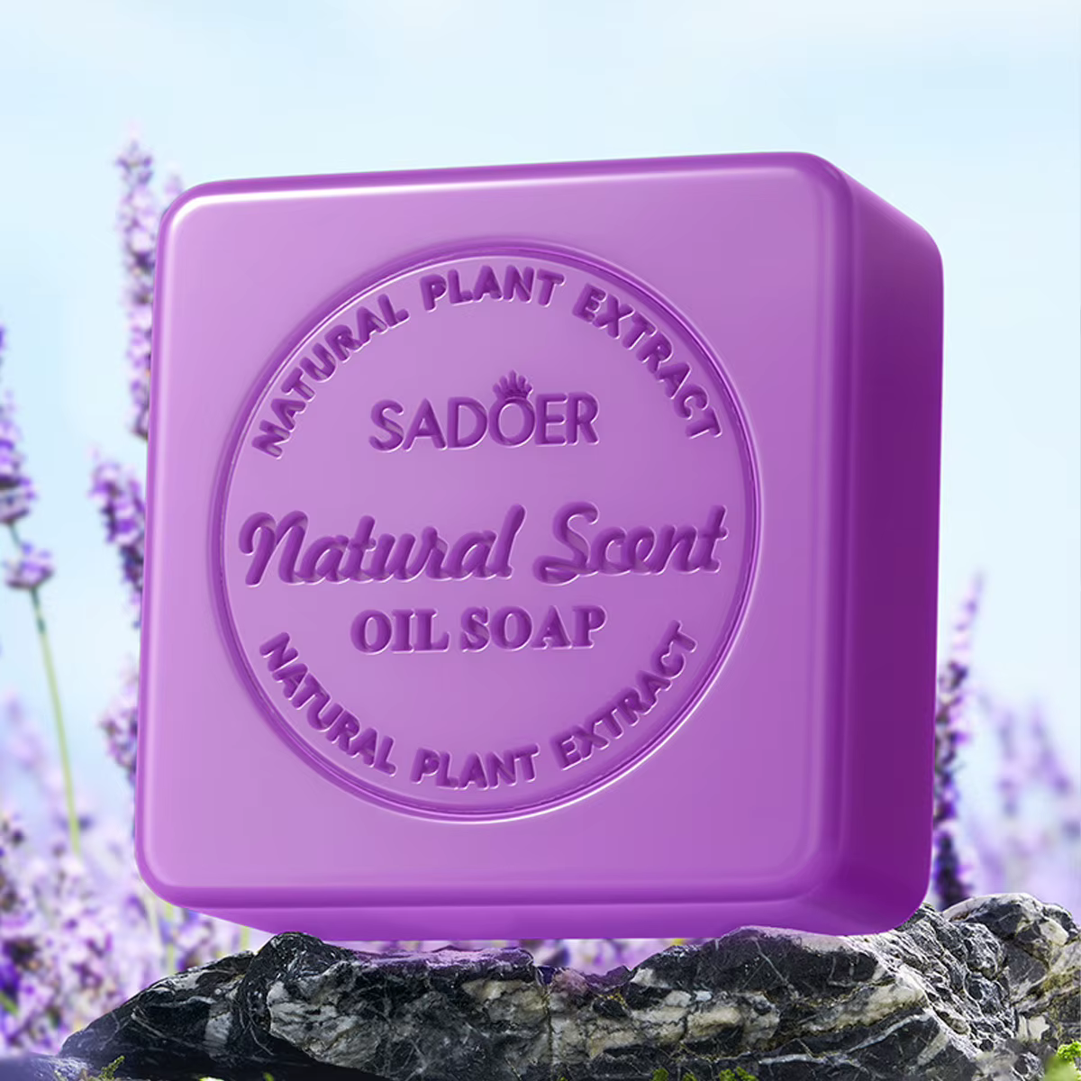 Savon aux huiles essentielles de lavande