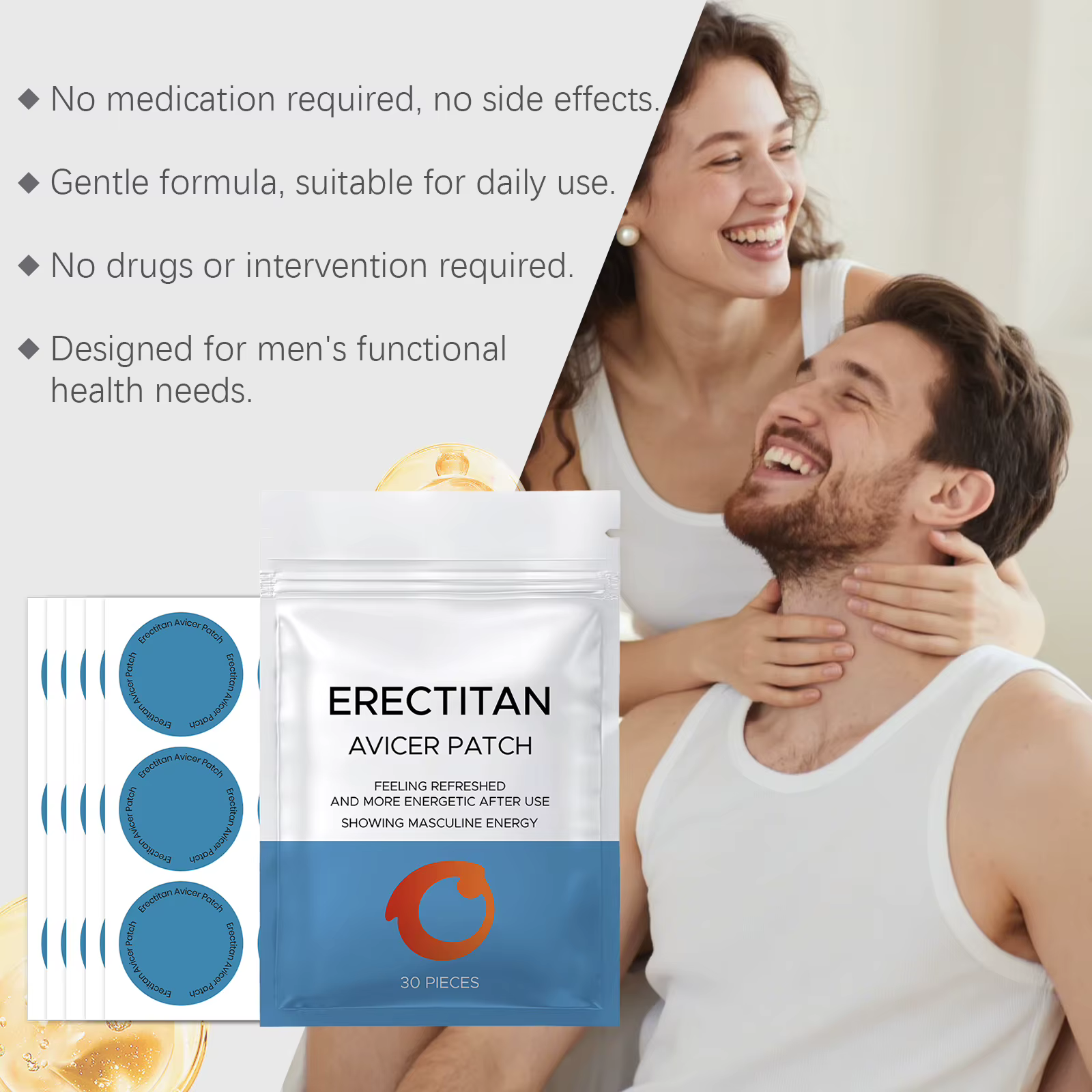 Patch de santé pour hommes