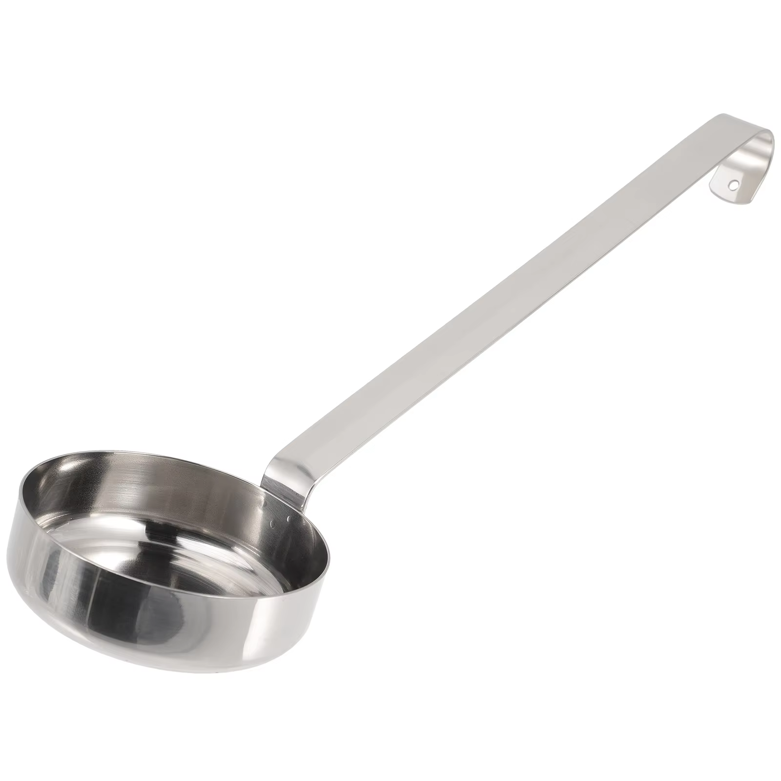Cuillère à Sauce à Pizza, cuillère à mesurer, tasses à tomates avec poignée, louche de cuisine pour servir une crème à tartiner, outil de soupe longue en métal