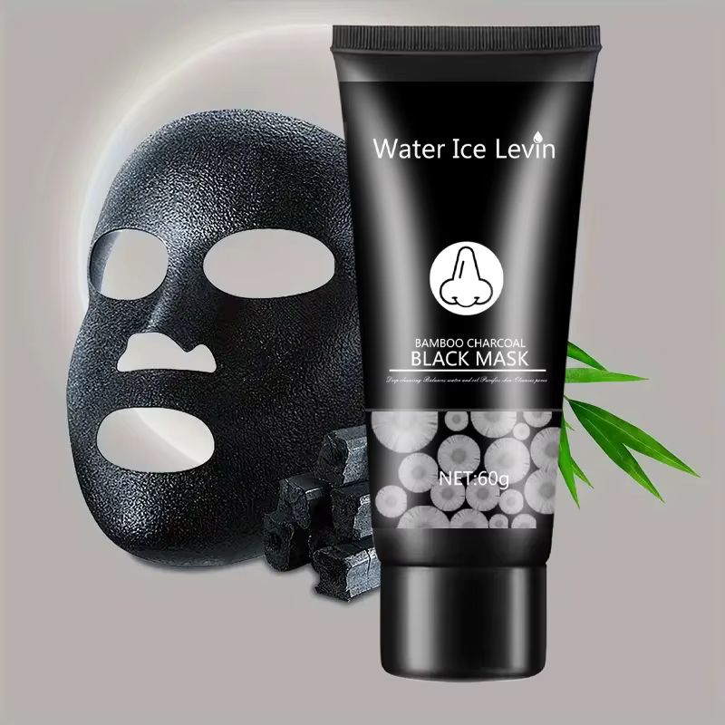 Masque nettoyant noir au charbon de bambou