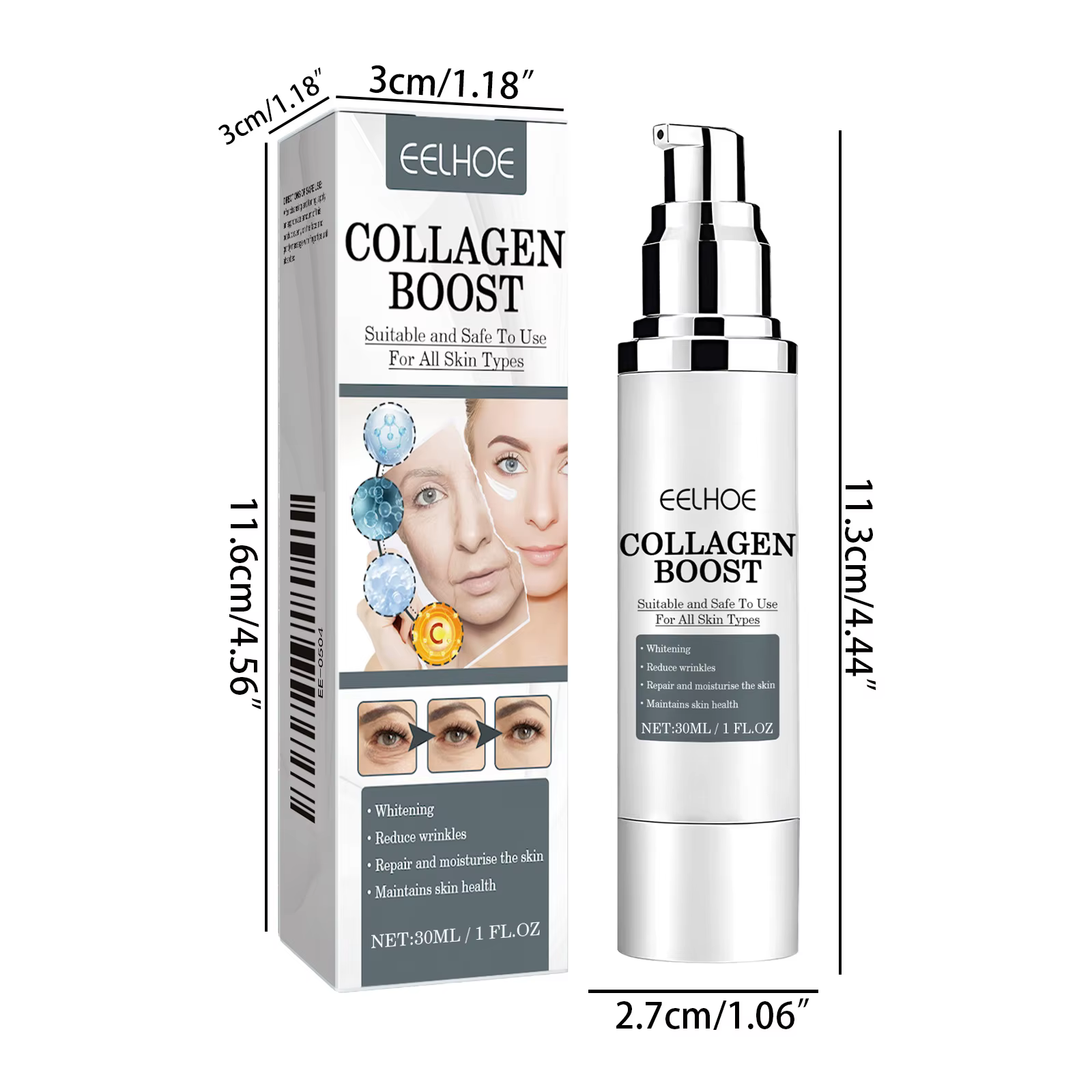 EELHOE – crème rehausseur de collagène pour le visage