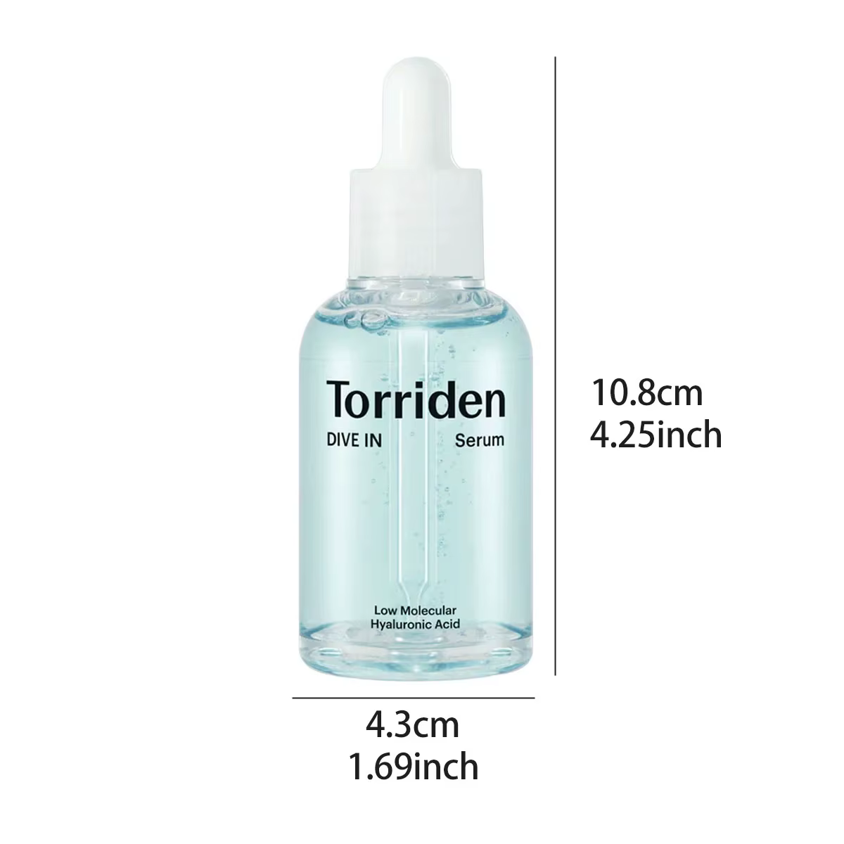 Sérum à l'acide hyaluronique à faible poids moléculaire Torriden DIVE-IN 50 ml