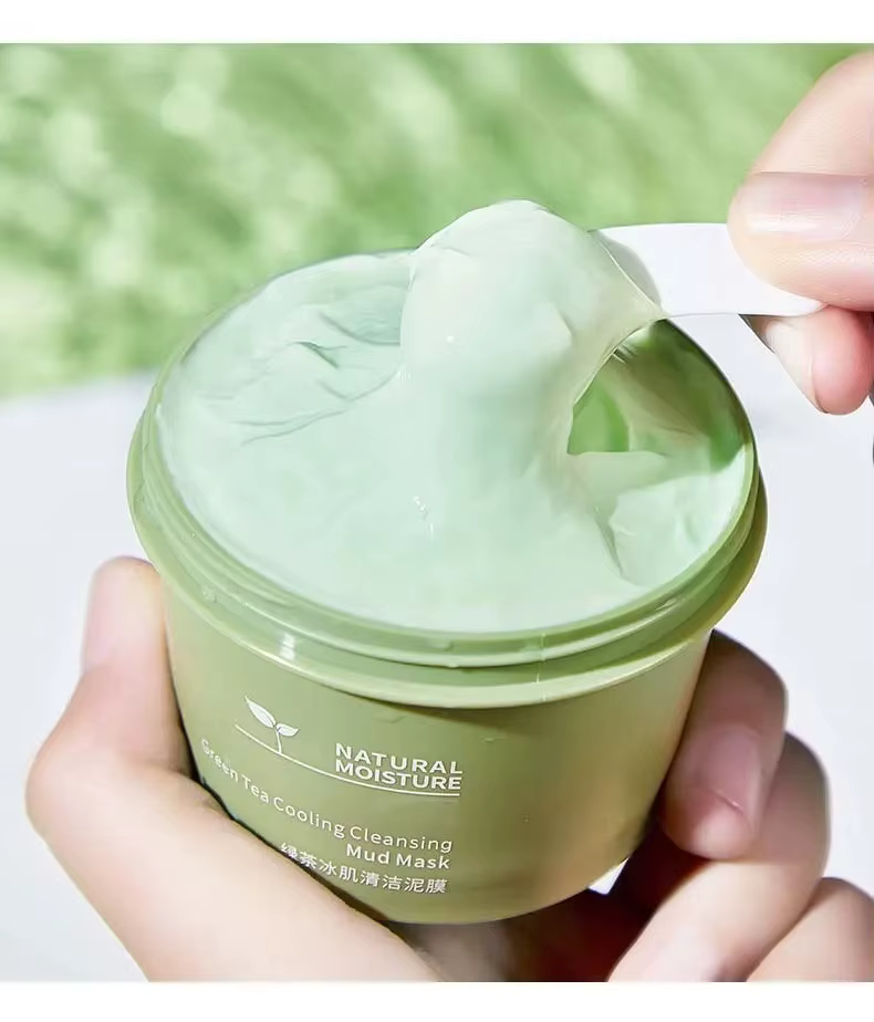 Masque de boue glacée au thé vert