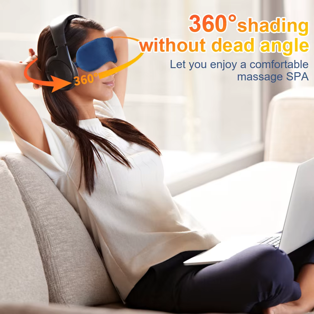 Masque pour les yeux chauffant électrique