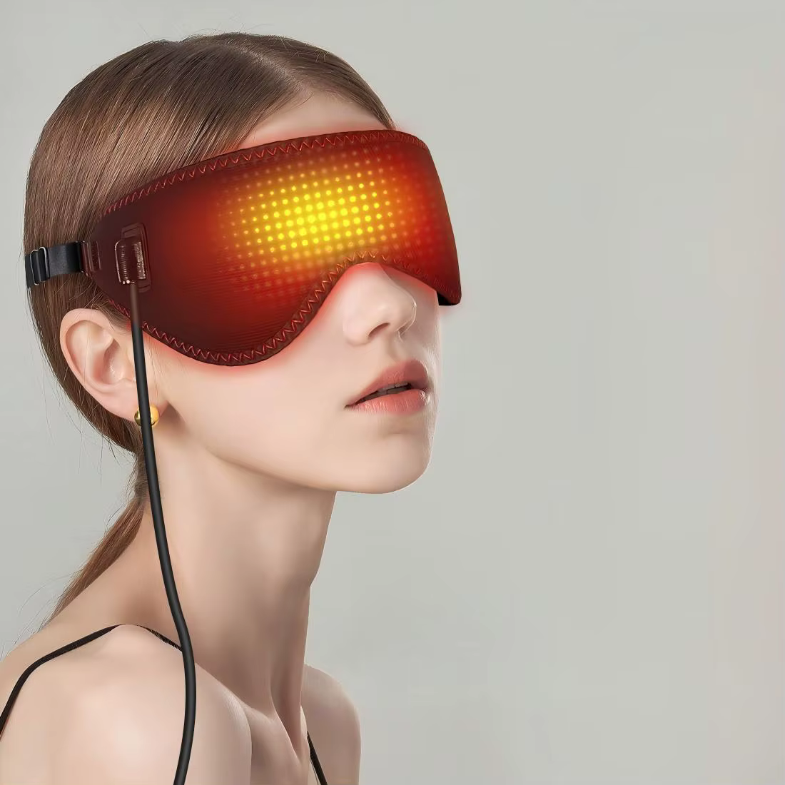 Masque chauffant pour les yeux