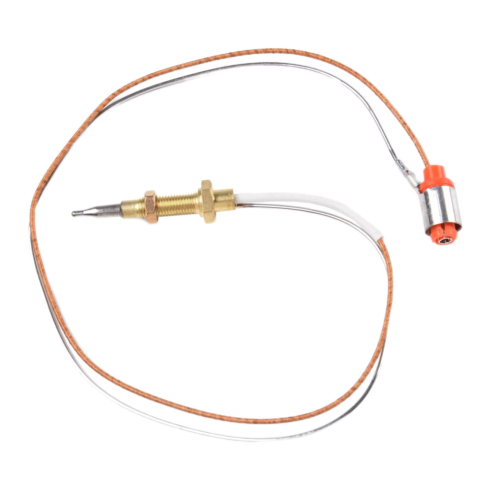 Thermocouple de cuisinière à gaz, fil de cuivre, remplacement des pièces de cheminée, 35mm 40mm 70mm
