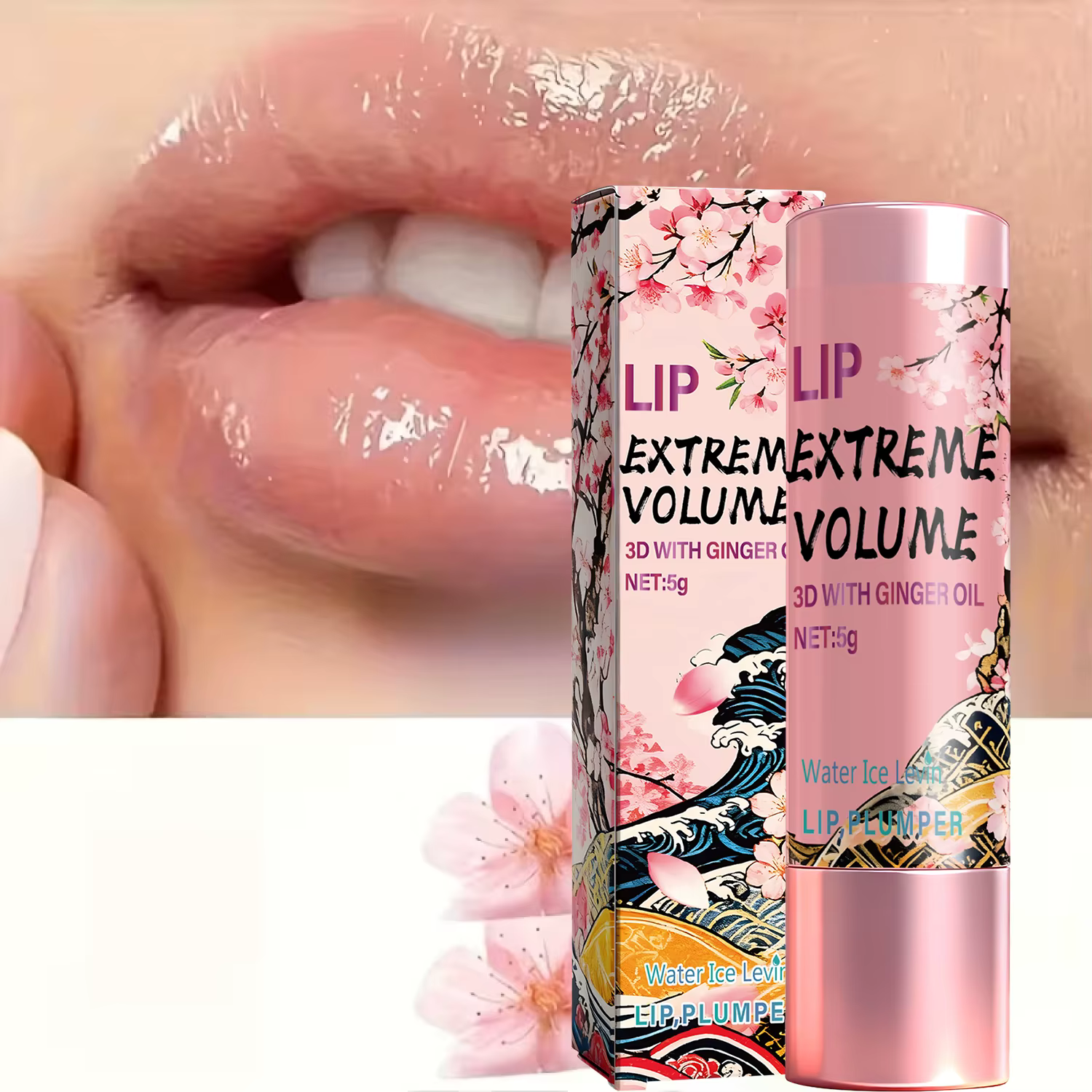 Crème 3D Lip Extreme Volume avec huile de gingembre pour repulper et hydrater
