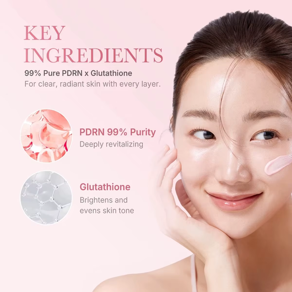 Crème solaire tonifiante Medicube PDRN PINK 50ml
