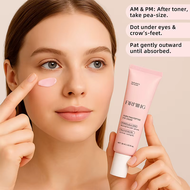 Crème pour les yeux au Peptide rose coréen PDRN