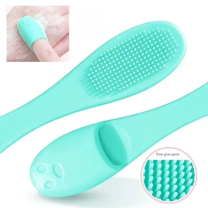 Brosse nettoyante pour le visage en silicone 3D