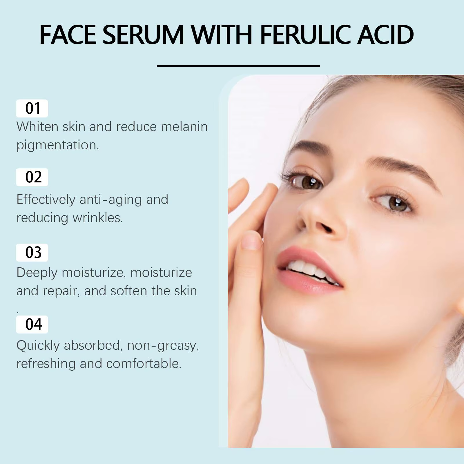 Sérum hydratant à la vitamine C E