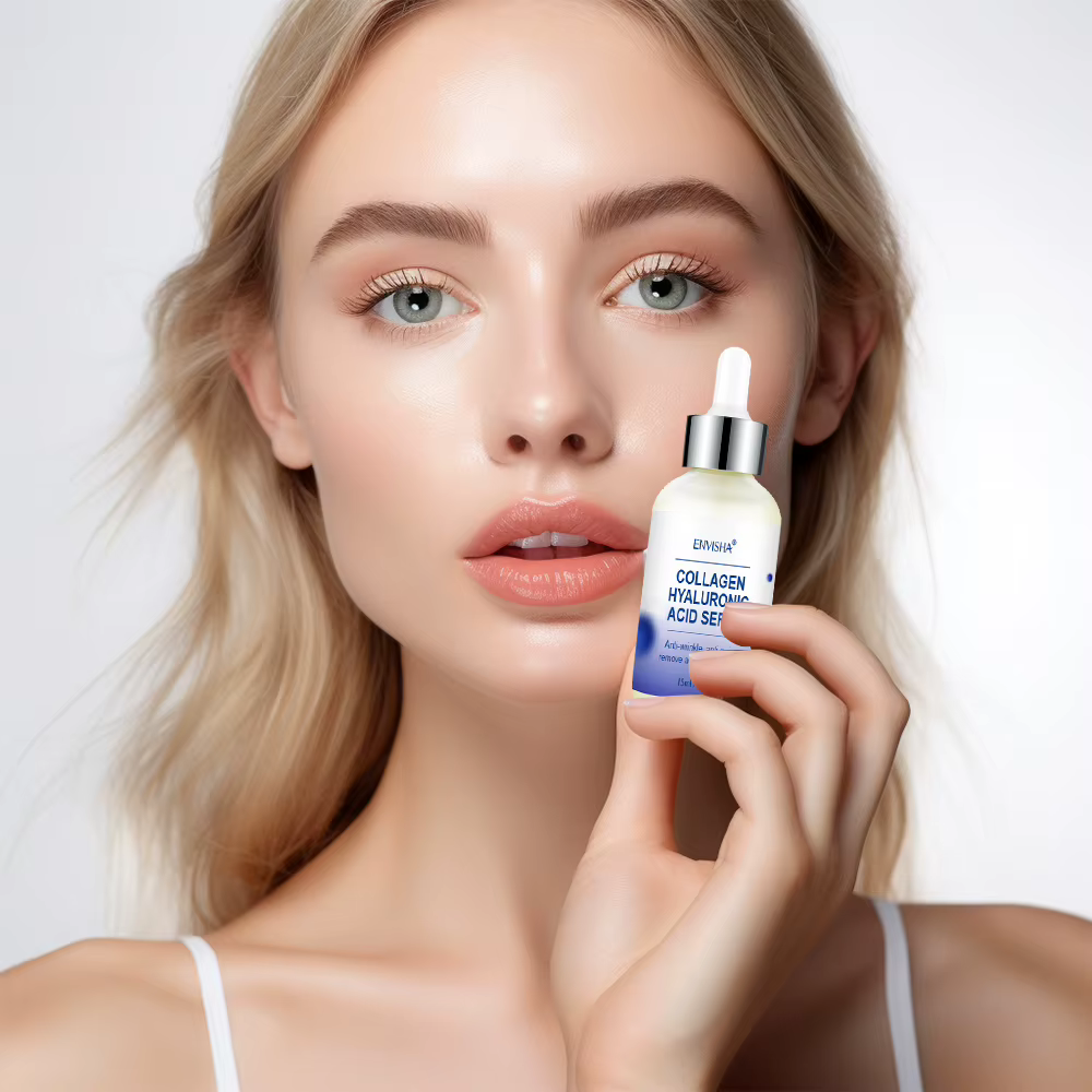 ENVISHA soin du visage peau collagène acide hyaluronique sérum rétinol vitamine Anti-âge rides hydratant blanchissant rétrécit les Pores