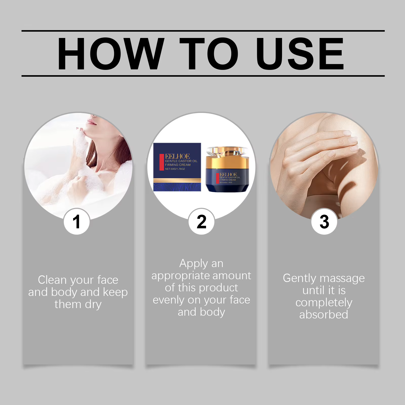Crème raffermissante pour le visage