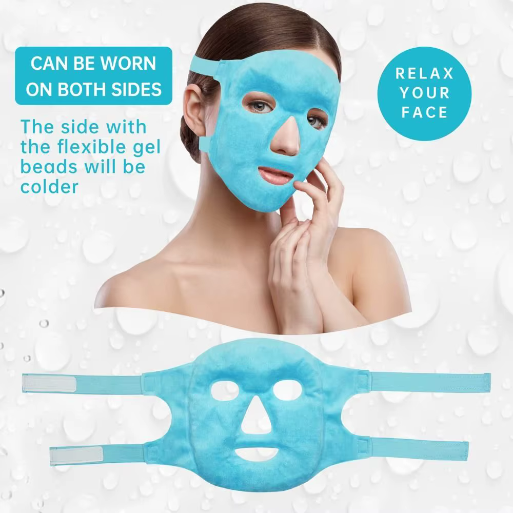 Masque Gel Glacé Anti-Fatigue pour les Yeux et le Visage