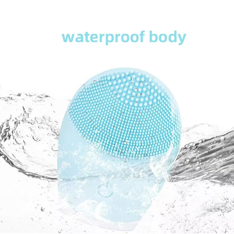 Brosse électrique de nettoyage du visage en Silicone