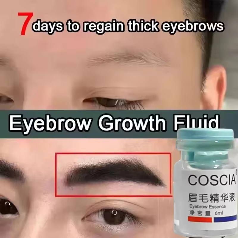 Sérum de croissance des sourcils 6ml – Traitement rapide pour des sourcils plus longs, plus fournis et plus épais à base d'Usma – Prévient la calvitie – Nouveau produit