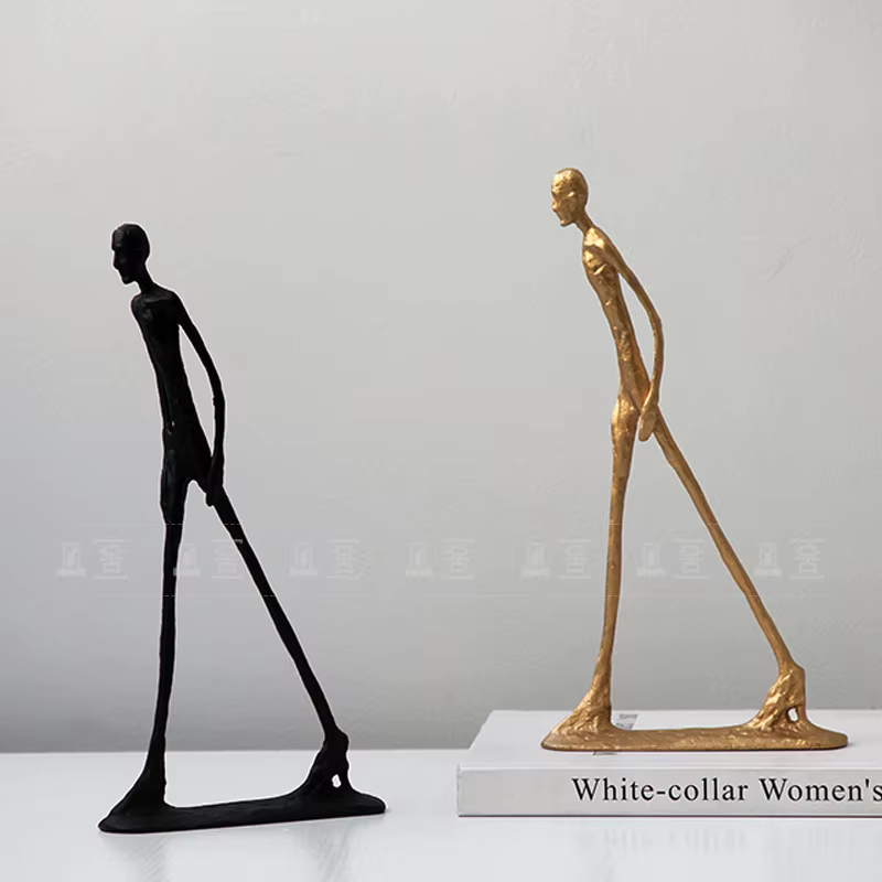 Ornements en fonte, figurines décoratives, accessoires pour la maison, sculptures artistiques, miniatures, cadeaux