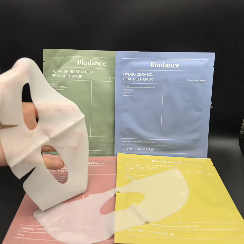 Masque facial en gel hydratant au collagène Biodance