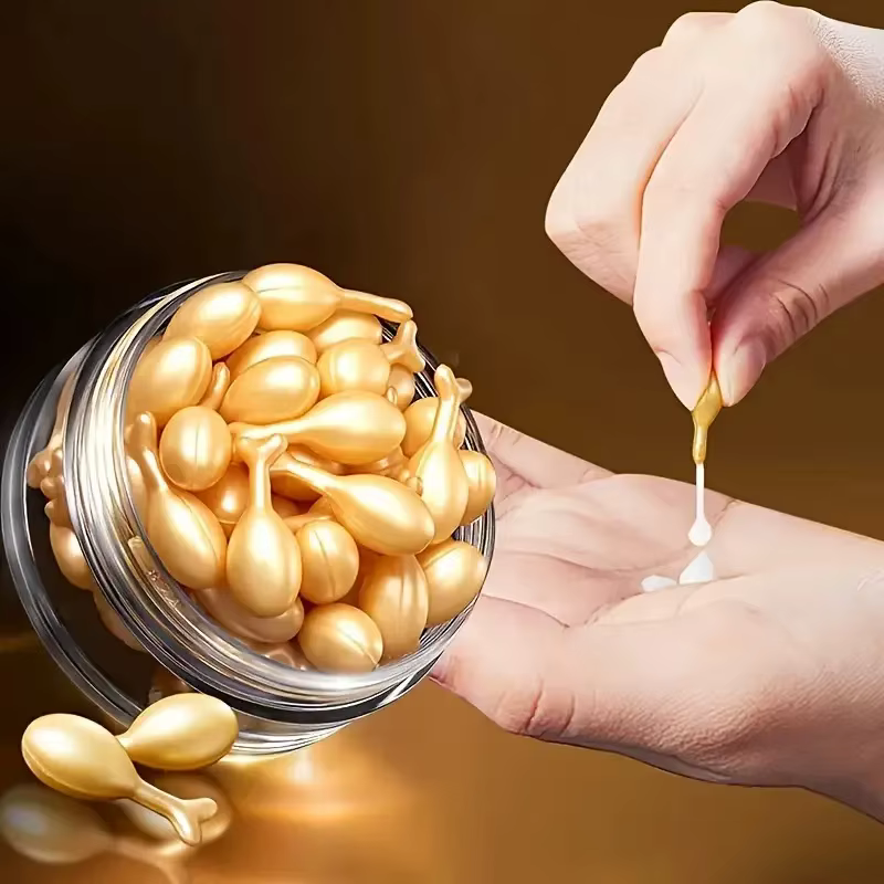 30 capsules d'essence d'acide hyaluronique — Nourrit et hydrate en profondeur