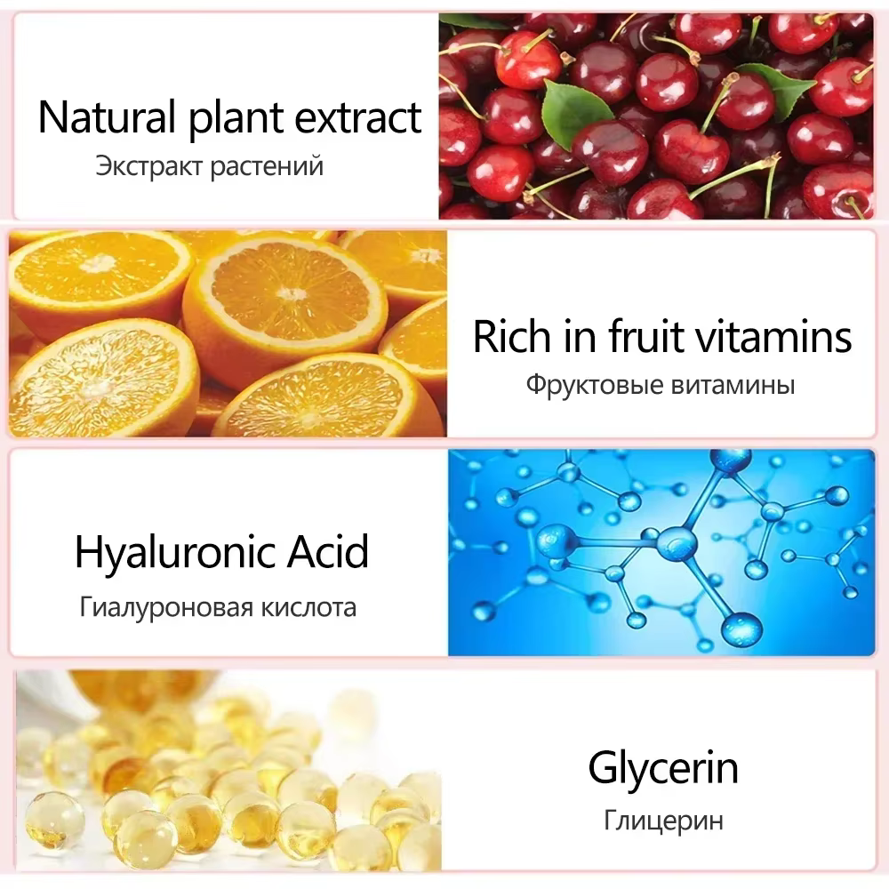Masque pour les lèvres hydratant à la vitamine C