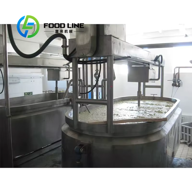 Ligne de production de fromage d'équipement de fabrication de fromage de haute qualité industrielle personnalisée