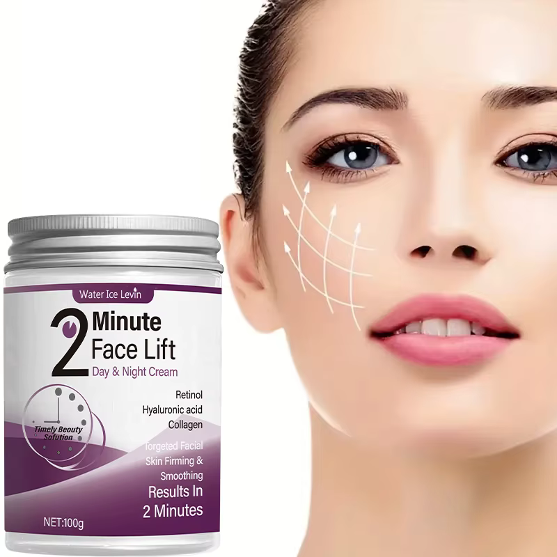 Crème de jour et de nuit pour lifting du visage de 2 minutes avec rétinol