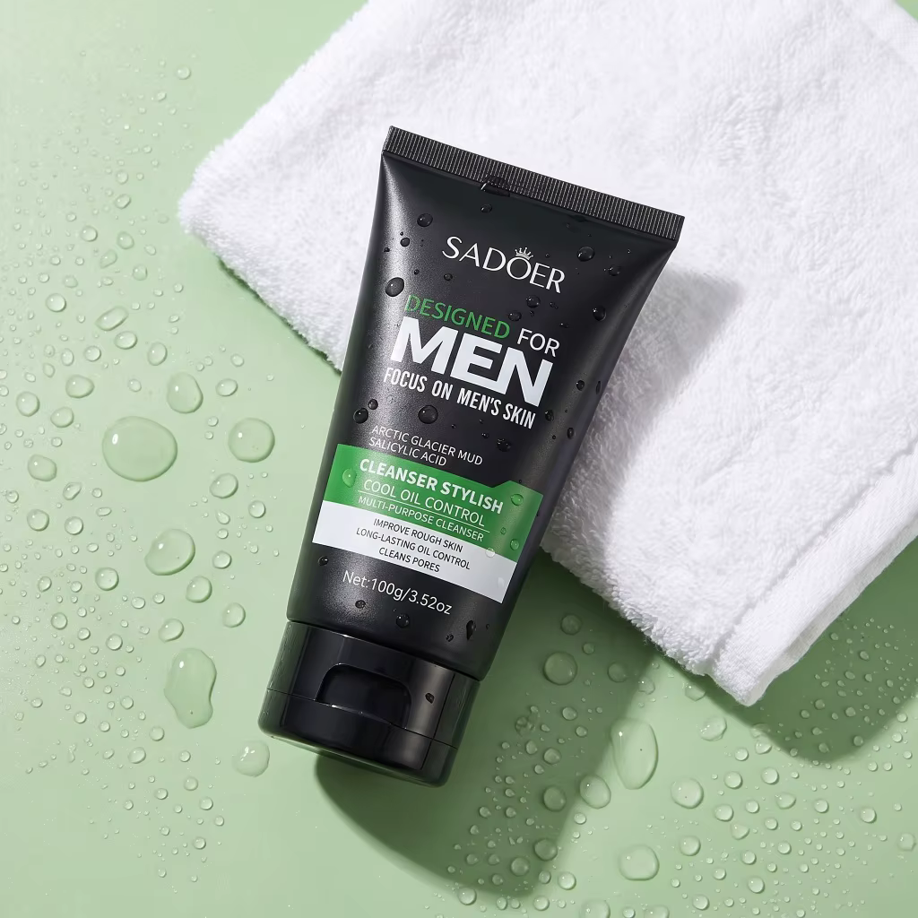 SADOER Nettoyant Visage Homme à l'Acide Salicylique