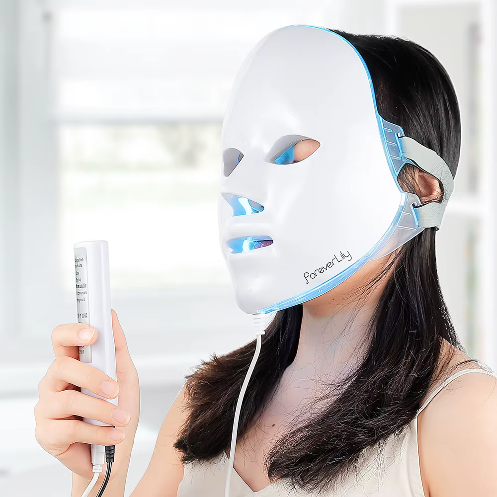 Masque facial LED 7 couleurs