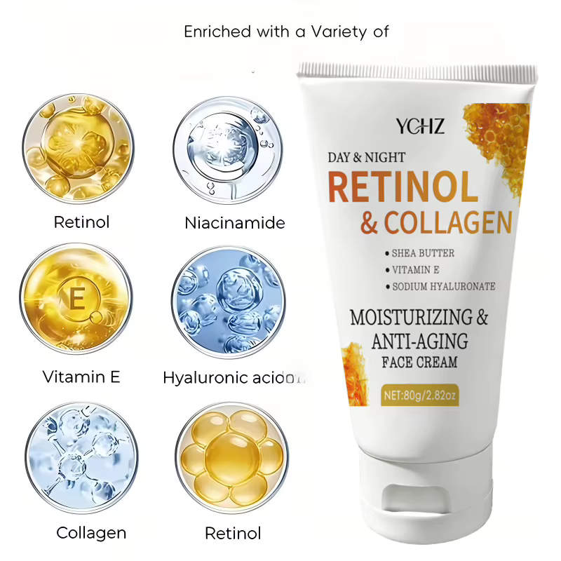 Crème anti-âge pour le visage au rétinol