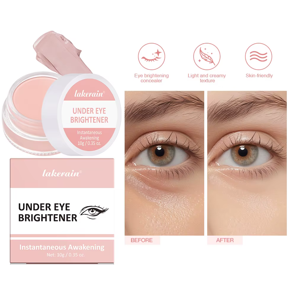 Crème hydratante éclaircissante pour les yeux et contour du visage - Couvrance totale