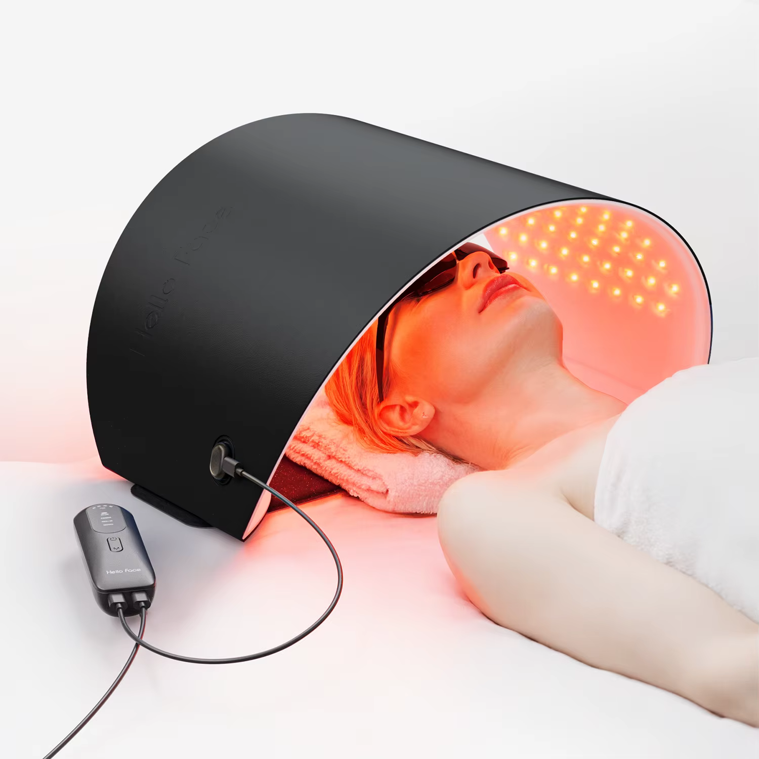 Masque de luminothérapie LED Hello Face