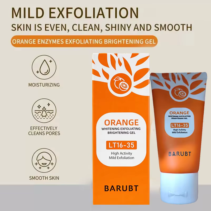 Gel exfoliant Orange pour le corps du visage
