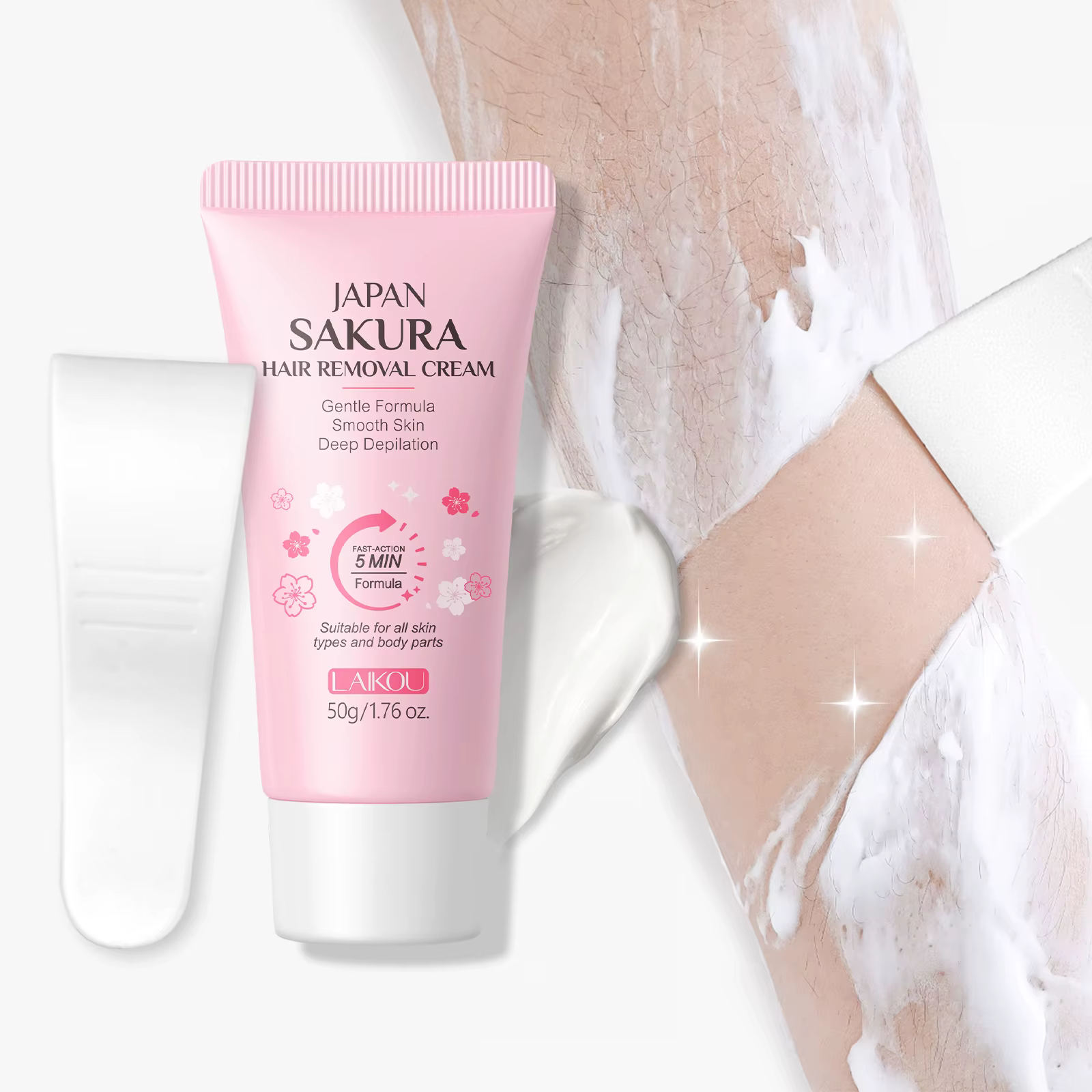 LAIKOU crème dépilatoire pour hommes et femmes